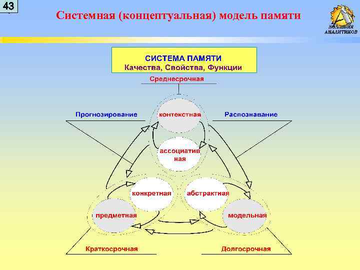 4 43 3 Системная (концептуальная) модель памяти 