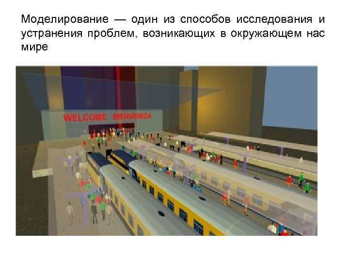 Моделирование — один из способов исследования и устранения проблем, возникающих в окружающем нас мире