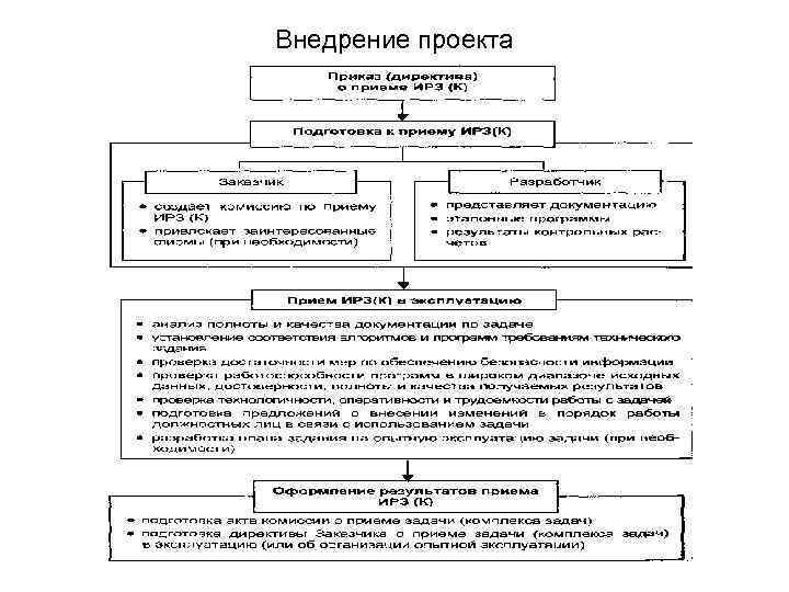 Внедрение проекта 
