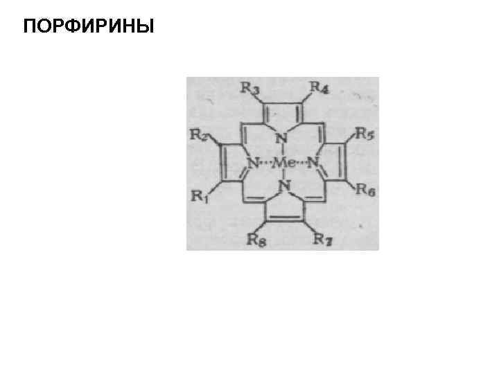 ПОРФИРИНЫ 