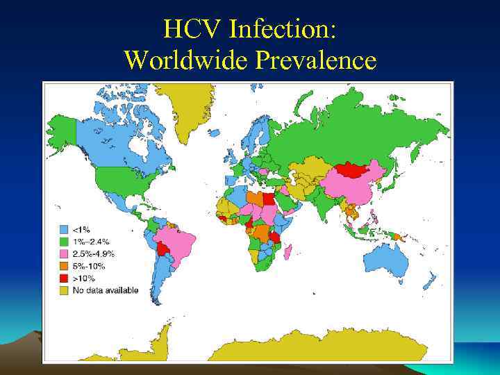 HCV Infection: Worldwide Prevalence 