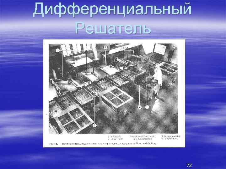 Дифференциальный Решатель 72 