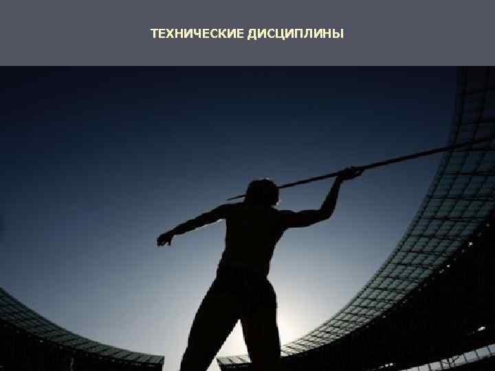 ТЕХНИЧЕСКИЕ ДИСЦИПЛИНЫ 