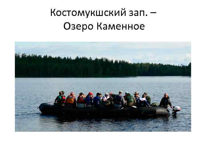 Костомукшский зап. – Озеро Каменное 