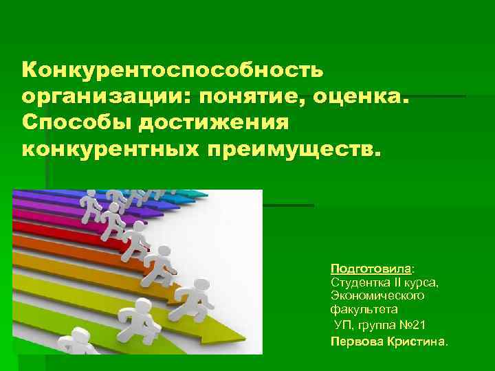 Презентация про конкурентоспособность