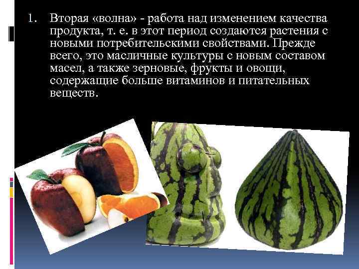 1. Вторая «волна» работа над изменением качества продукта, т. е. в этот период создаются