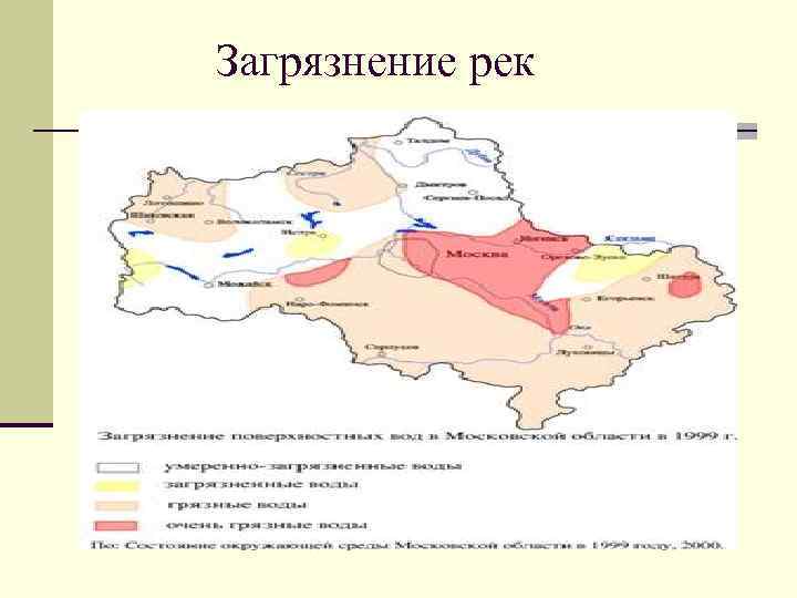 Загрязнение рек 