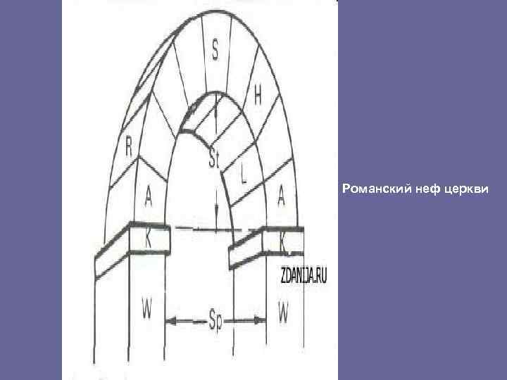 Романский неф церкви 