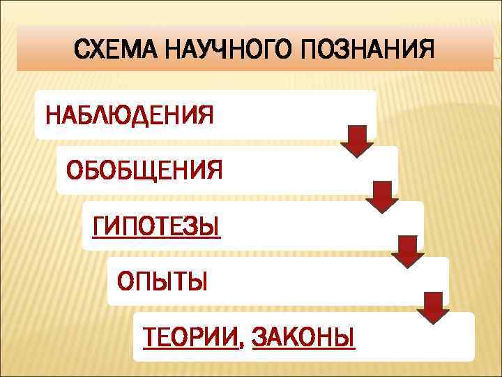 Егэ обществознание научное познание план по обществознанию