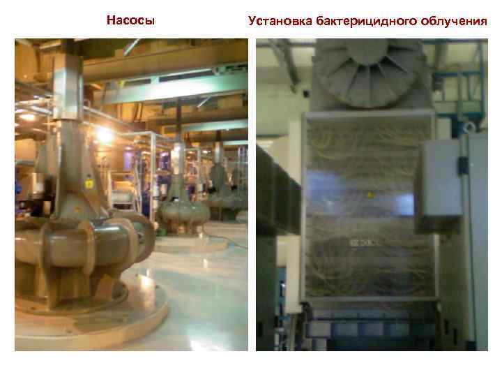 Насосы Установка бактерицидного облучения 