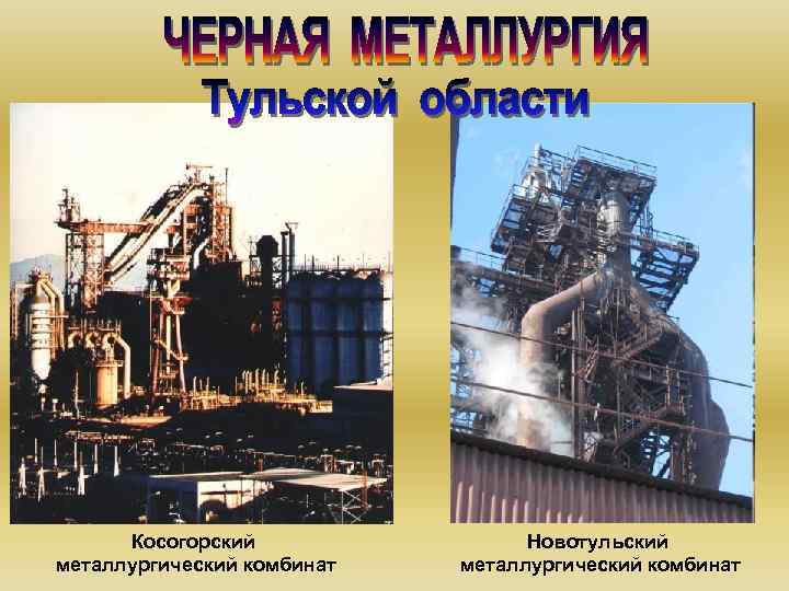Косогорский металлургический комбинат Новотульский металлургический комбинат 