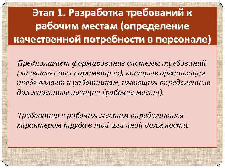 Качественные требования. Разработка требований к персоналу. Разработка качественных требований к персоналу. Кадровое планирование требования предъявляемые к сотруднику. Разработка професси квалификац требований к персоналу предлагает.