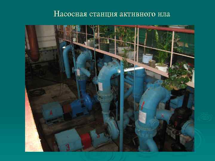 Насосная станция активного ила 