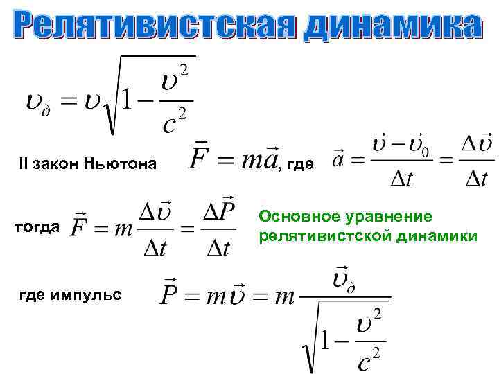 Релятивистская картина мира