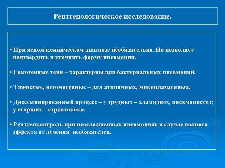 Рентгенологическое исследование. • При ясном клиническом диагнозе необязательно. Но позволяет подтвердить и уточнить форму