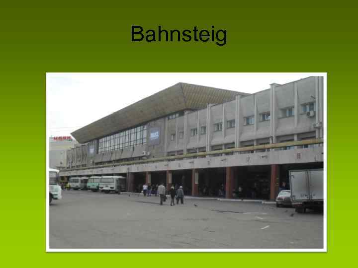 Bahnsteig 