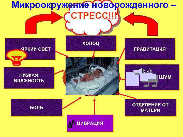 Новорожденный стресс