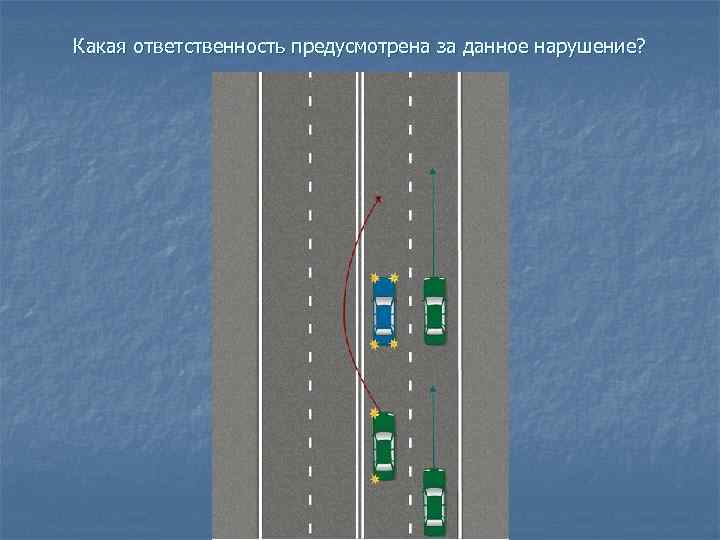 Какая ответственность предусмотрена за данное нарушение? 