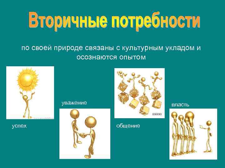 по своей природе связаны с культурным укладом и осознаются опытом уважение успех власть общение