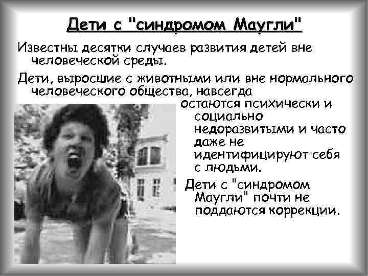 Дети маугли презентация