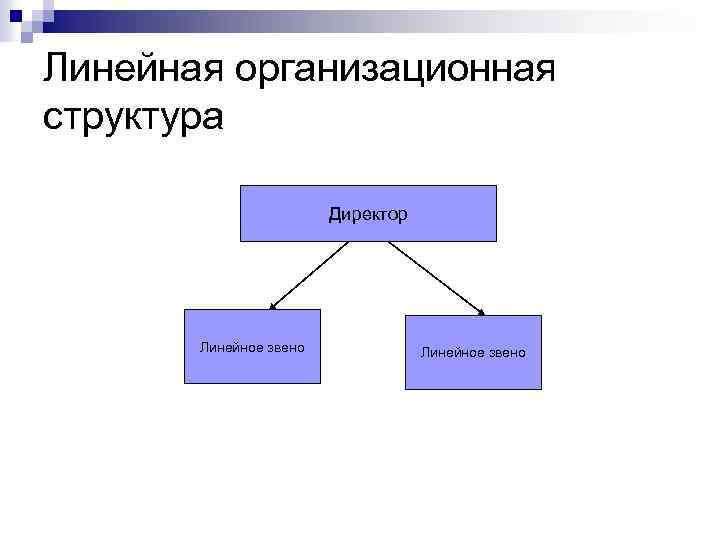 Функции структурных звеньев. Линейная организационная структура директор. Линейные звенья. Линейные звенья в организационной структуре. Линейная характеристика.