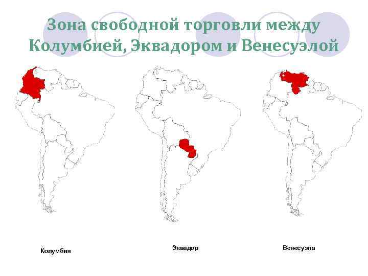 Зона свободной торговли интеграция