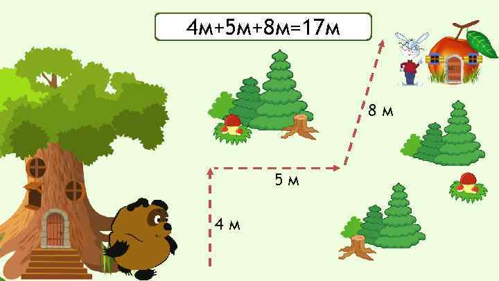 4 м+5 м+8 м=17 м 8 м 5 м 4 м 