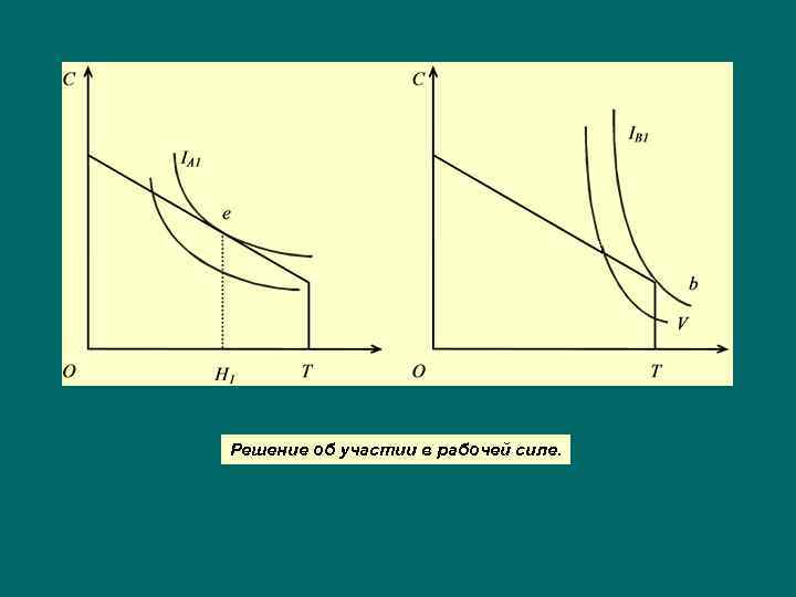 Решение об участии в рабочей силе. 