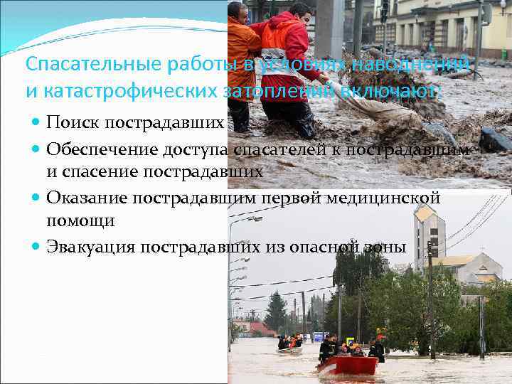 Проведение аварийно спасательных работ при наводнениях. Спасательные работы в условиях наводнений. Спасательные работы в условиях наводнений включают. В условиях наводнений и катастрофических затоплений включают:..... Аварийно спасательные работы в зоне наводнения.