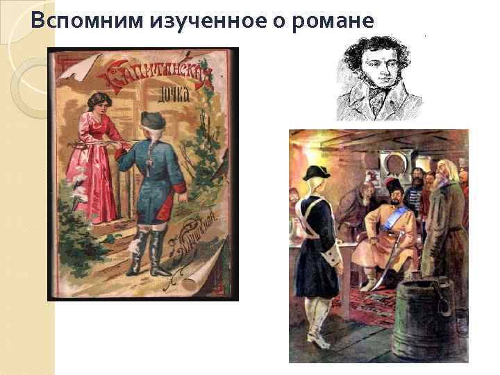 Вспомним изученное о романе 