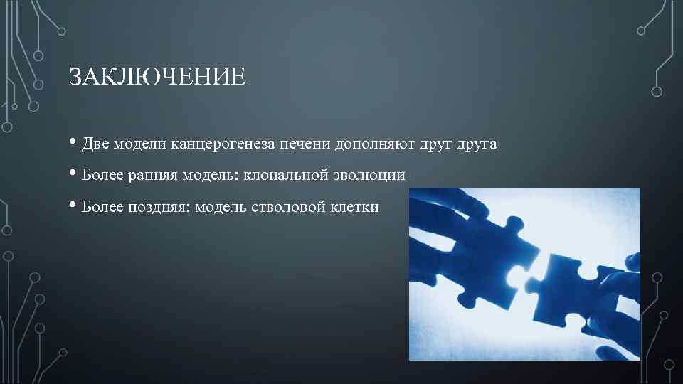 Заключение 2. Заключил несколько. Вывод для двух 45.