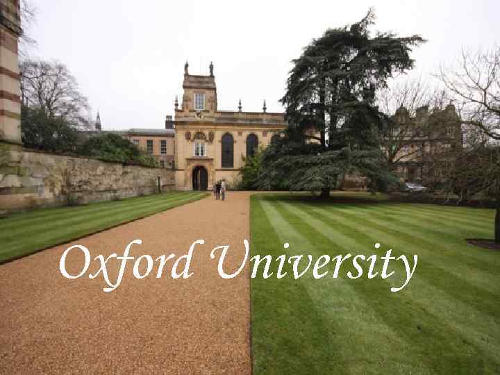 Oxford University 
