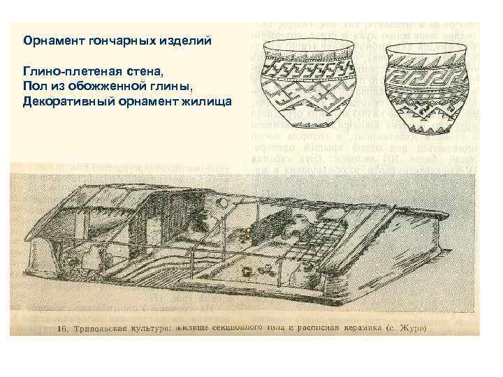Орнамент гончарных изделий Глино-плетеная стена, Пол из обожженной глины, Декоративный орнамент жилища 