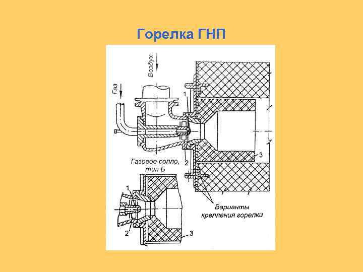 Горелка гм 7 чертеж