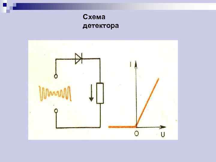 Схема детектора 