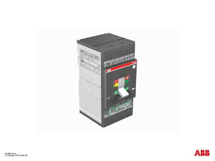 © ABB Group 01 February 2018 | Slide 88 