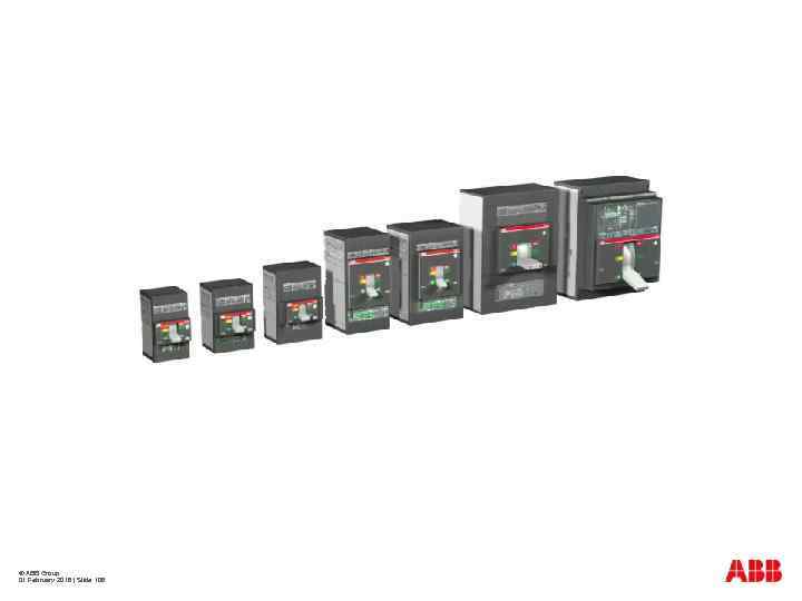 © ABB Group 01 February 2018 | Slide 106 