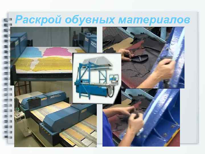 Раскрой обувных материалов 