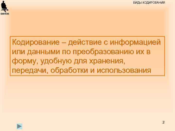 Б. П. Сай ков, 09. 06. ВИДЫ КОДИРОВАНИЯ Кодирование – действие с информацией или