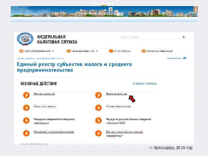 г. Краснодар, 2016 год 