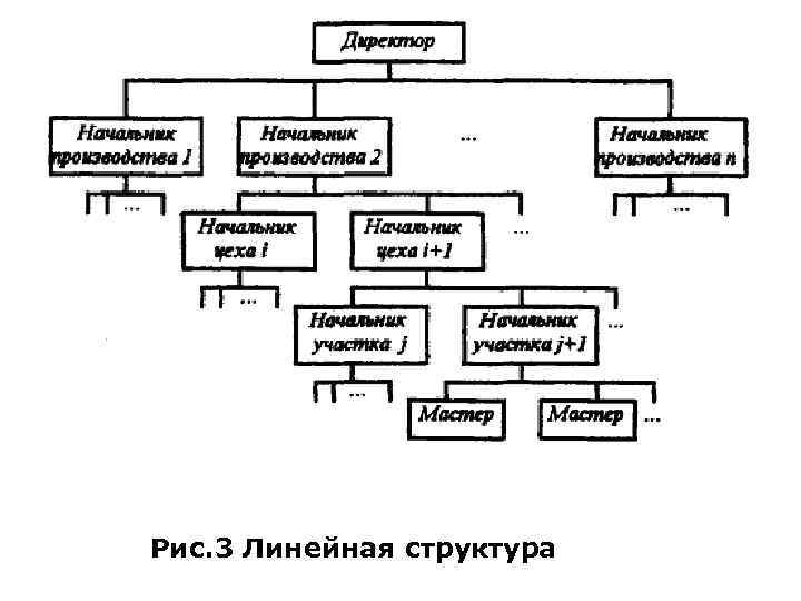 Рис. 3 Линейная структура 