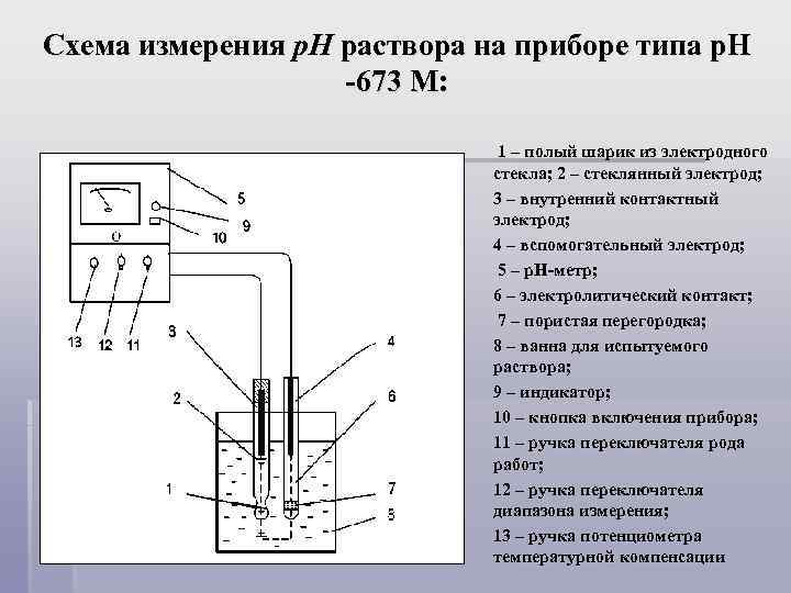 Свинцовый электрод схема