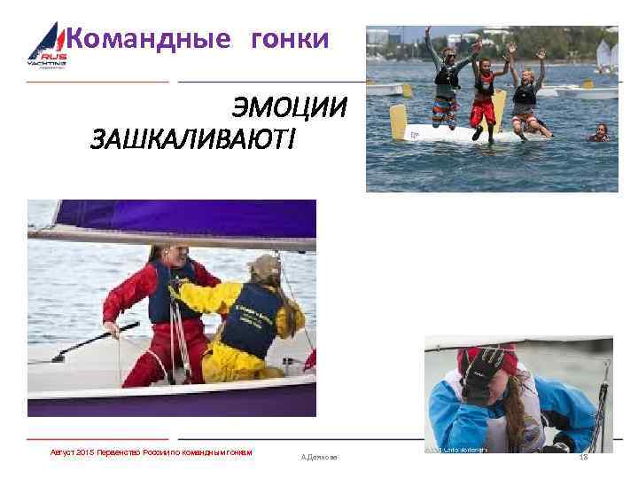 Командные гонки ЭМОЦИИ ЗАШКАЛИВАЮТ! Август 2015 Первенство России по командным гонкам А. Деянова 18