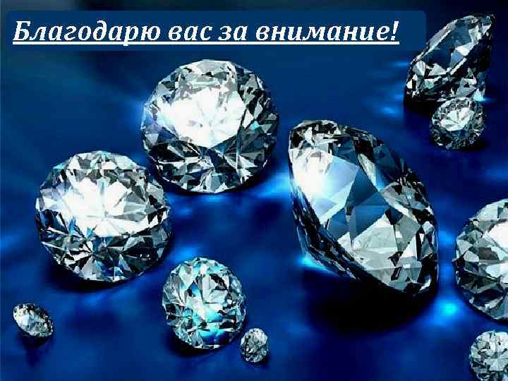 Благодарю вас за внимание! 