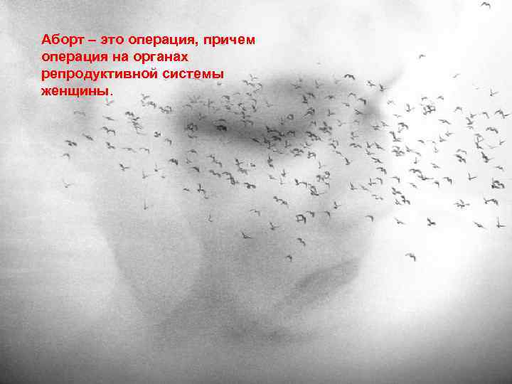 Аборт – это операция, причем операция на органах репродуктивной системы женщины. www. themegallery. com