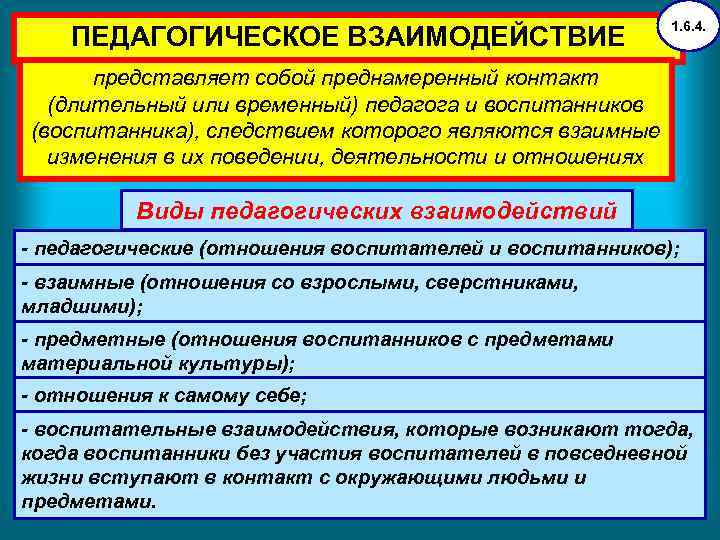 Взаимодействие представляет собой. Преднамеренное и непреднамеренное в педагогическом взаимодействии.. Педагогическое взаимодействие это преднамеренный контакт педагога. Пед взаимодействие виды взаимные. Педагогика совокупность теоретических и прикладных наук.