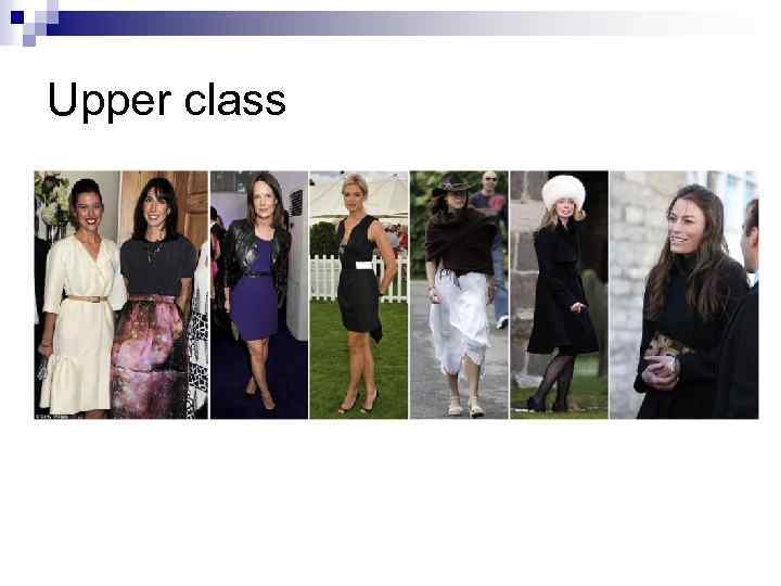 Upper class 