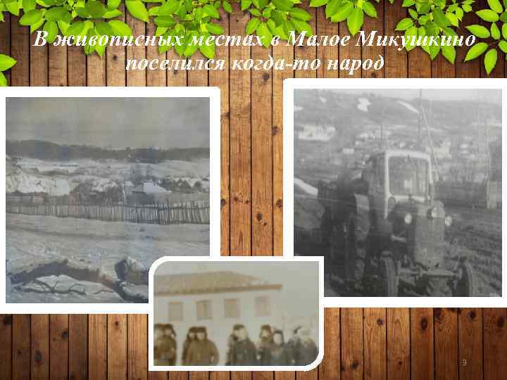 В живописных местах в Малое Микушкино поселился когда-то народ 3 