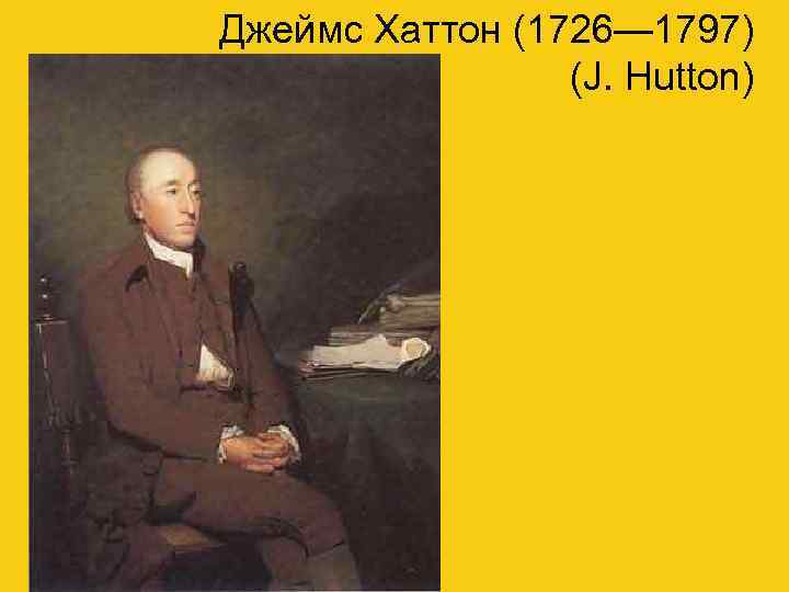 Джеймс Хаттон (1726— 1797) (J. Hutton) 