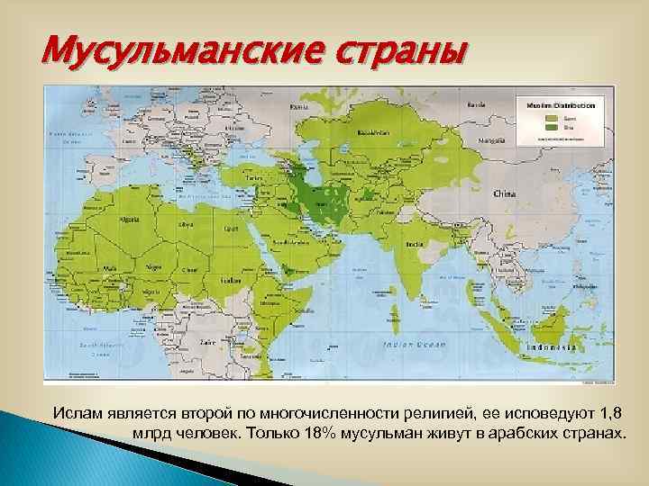 Карта территории государств. Какие страны исповедуют Ислам карта. Мусульманские страны на карте мира на русском. Карта распространения Ислама в мире. Мусульманские СТРАНЫСТРАНЫ.